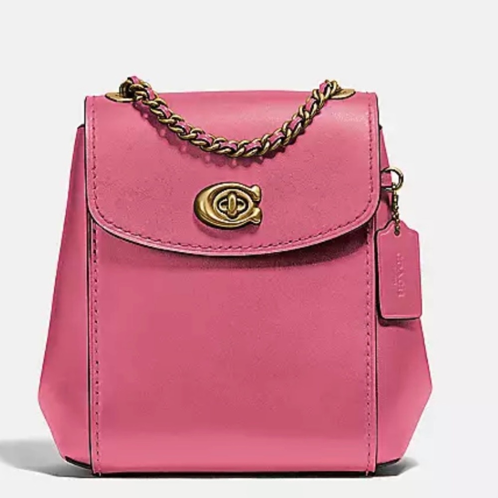 Coach Convertible parker Pink backpack / crossbody